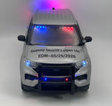 Carroll County, VA Sheriff Memorial Car