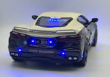 Florida Highway Patrol Corvette w/ Working Lights