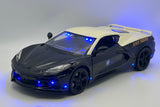 Florida Highway Patrol Corvette w/ Working Lights