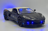 Florida Highway Patrol Corvette w/ Working Lights