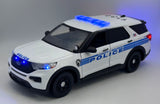 1/24 Ford Explorer- Charlotte- Mecklenburg Police, NC w/ working lights
